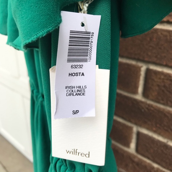 NWT: Wilfred ARITZIA Hosta Irish Hills Dress - Picture 3 of 9